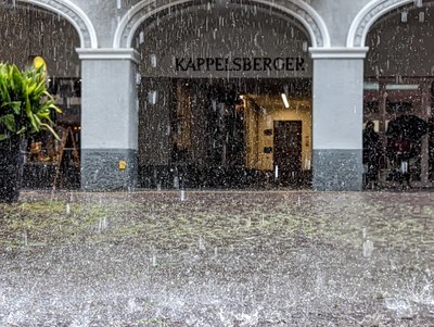 Niederschlagsrekorde in der Region Vorderland-Feldkirch: auf Dürre folgt Hochwasser