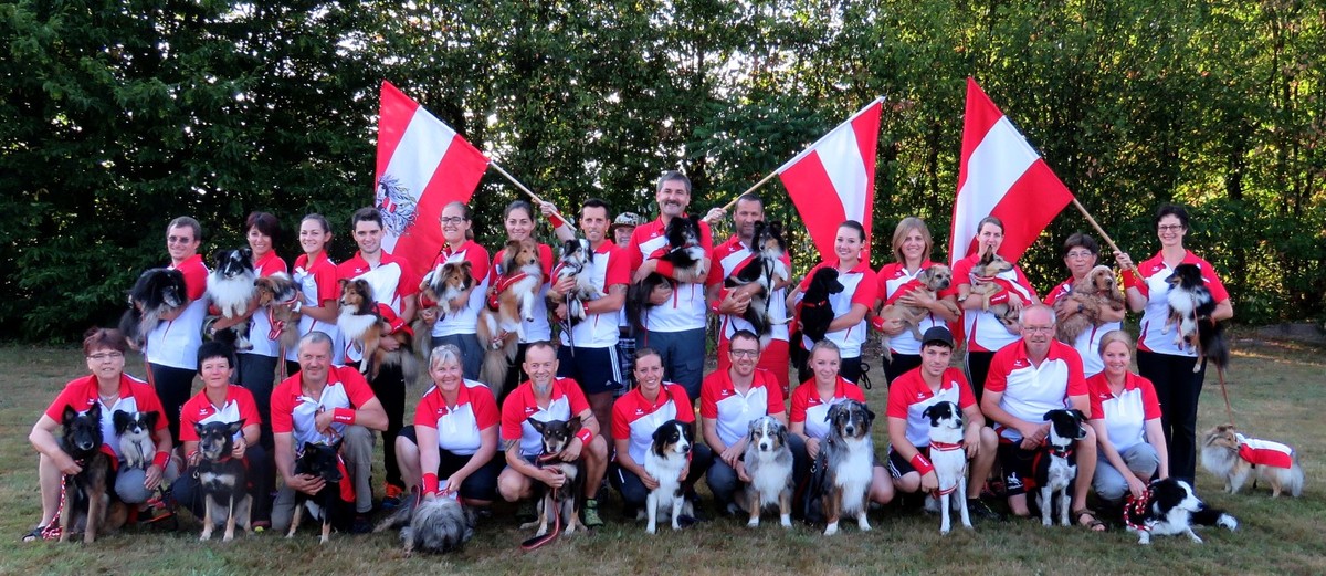 Das Team Austria beim MAC-Finale 2015 in Emmendingen
