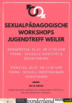 Sexualpädagogische Workshops