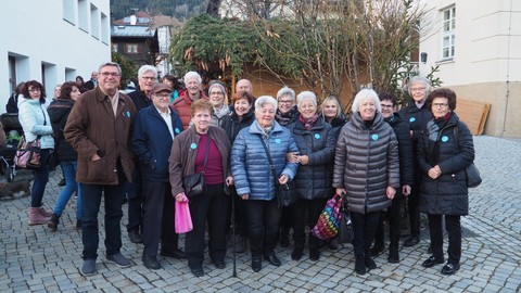 Seniorenbund Sulz-Röthis besucht den zauberhaften Weihnachtsmarkt in Bad Hindelang