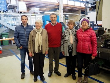 Seniorenbund Sulz-Röthis bei Gantner GmbH - dem Spezialisten für Materialseilbahnen und Seilwinden