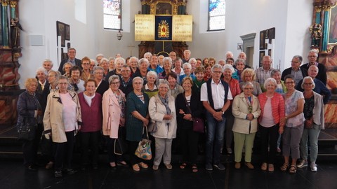 Maiandacht des Seniorenbundes Sulz-Röthis in der Wallfahrtskirche Bildstein
