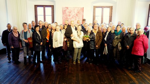 Seniorenbund Sulz-Röthis-Viktorsberg besucht das Schloss Amberg